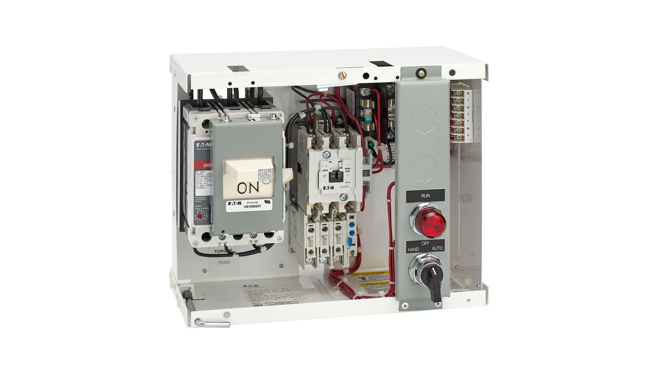 A motor control centre bucket of the kind Midwest Systems buys and resells